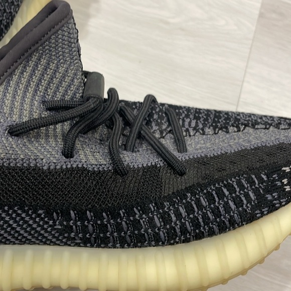 Adidas Yeezy Boost 350 V2 Carbon Sneakers - Picture 15 of 16